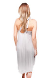 Light Grey Cami Swing Dress – Loose Fit Summer Casual Mini Dress for Women
