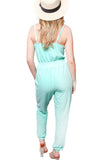 Light Blue Spaghetti Strap Jumpsuit – Airy, Relaxed, and Perfect for Summer Days